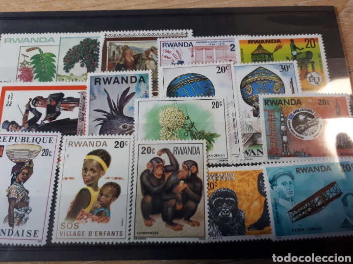 Sellos: SELLOS DE RWANDA Q21 - Foto 1