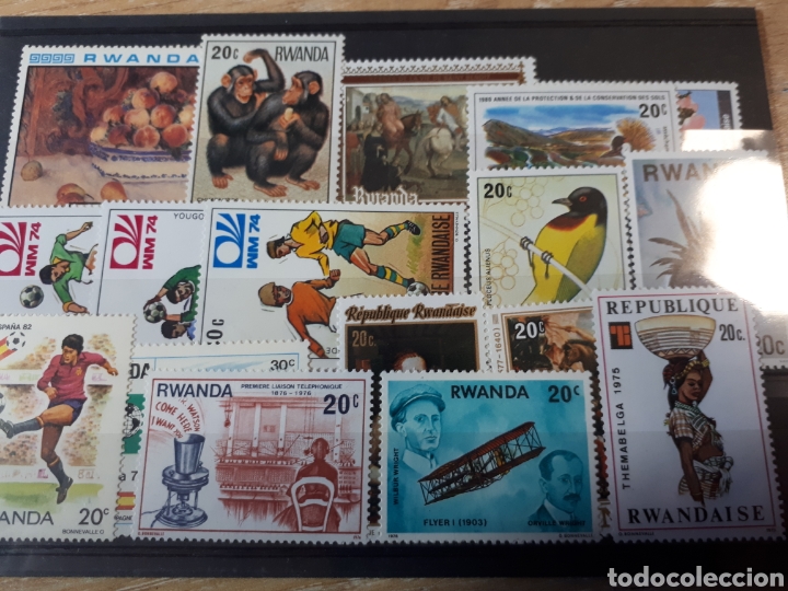 Sellos: SELLOS DE RWANDA Q22 - Foto 1