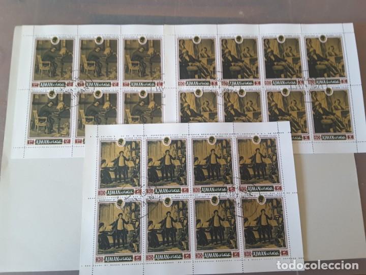 Sellos: Hojas bloque - Foto 1