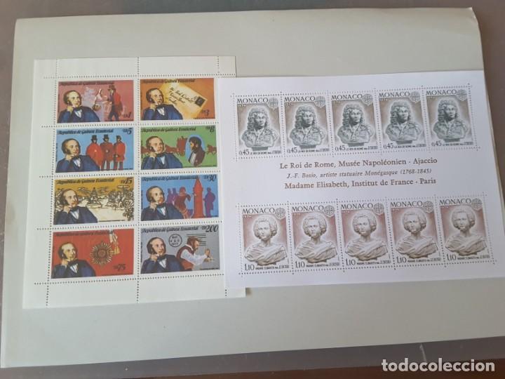 Sellos: Hojas bloque - Foto 2