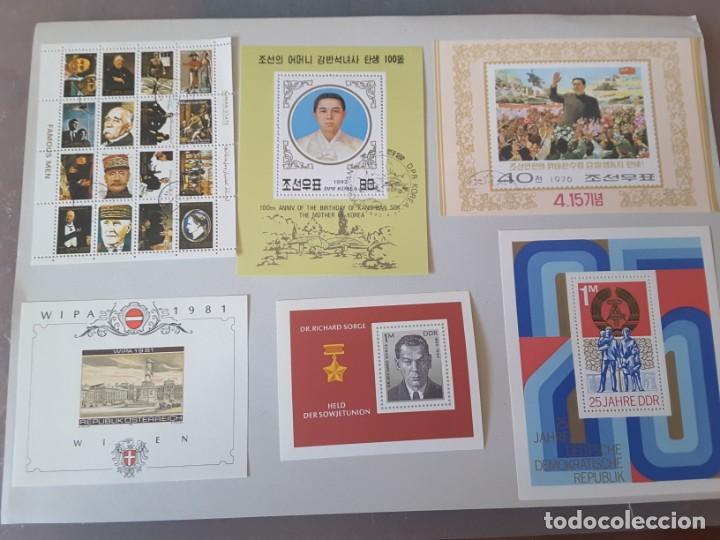 Sellos: Hojas bloque - Foto 1