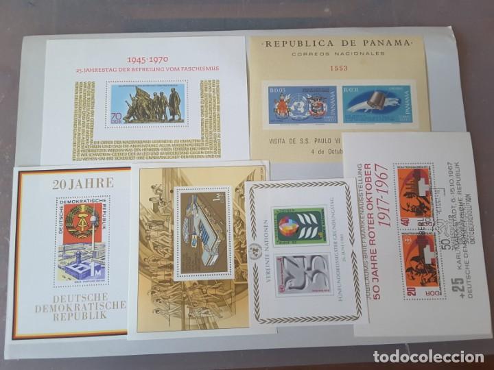 Sellos: Hojas bloque - Foto 1