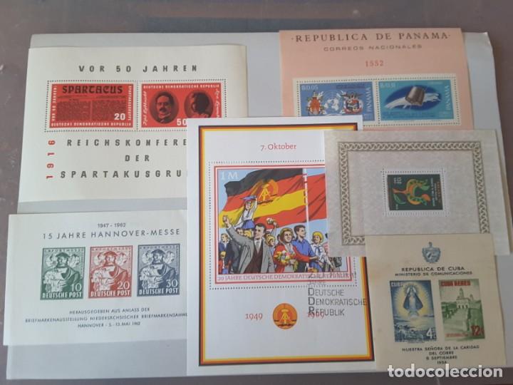 Sellos: Hojas bloque - Foto 1