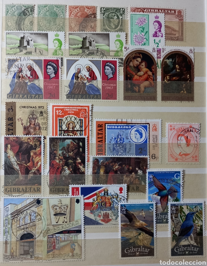 Sellos: Colecci&oacute;n de Sellos de Gibraltar - Foto 16