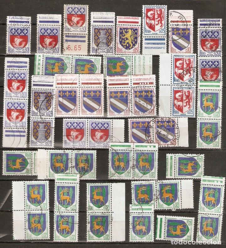 Sellos: FRANCIA. ESCUDOS - Foto 1