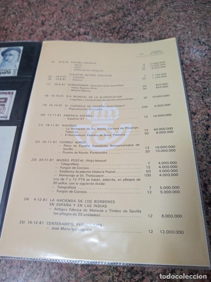 Sellos: COLECCION SELLOS 1981 - Foto 3