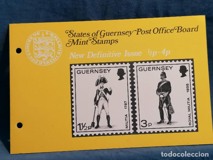 Sellos: Inglaterra lote sellos 6 Sets Oficiales Isla Guernsey lote sellos Nuevos - Foto 2 - 291871803