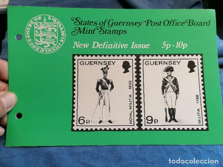 Sellos: Inglaterra lote sellos 6 Sets Oficiales Isla Guernsey lote sellos Nuevos - Foto 10 - 291871803