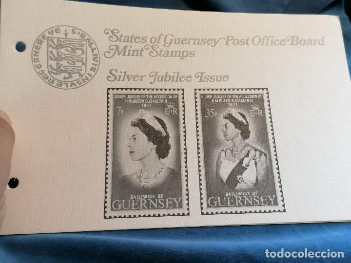 Sellos: Inglaterra lote sellos 6 Sets Oficiales Isla Guernsey lote sellos Nuevos - Foto 12 - 291871803