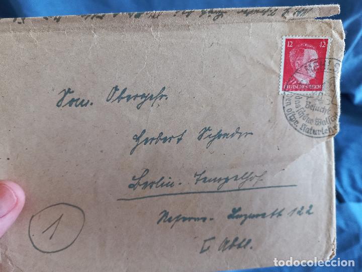 Sellos: Alemania sellos Lote 8 Cartas Alemania Segunda Guerra Mundial correspondencia circulada en 1942 - Foto 2 - 291905338