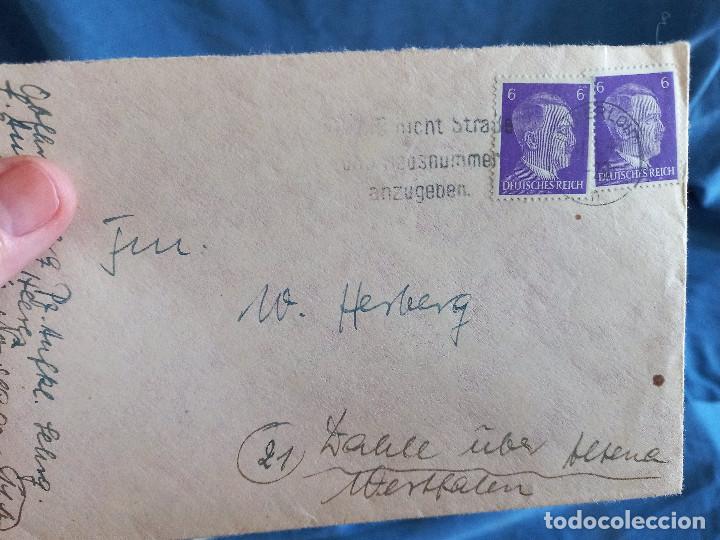 Sellos: Alemania sellos Lote 8 Cartas Alemania Segunda Guerra Mundial correspondencia circulada en 1942 - Foto 3 - 291905338