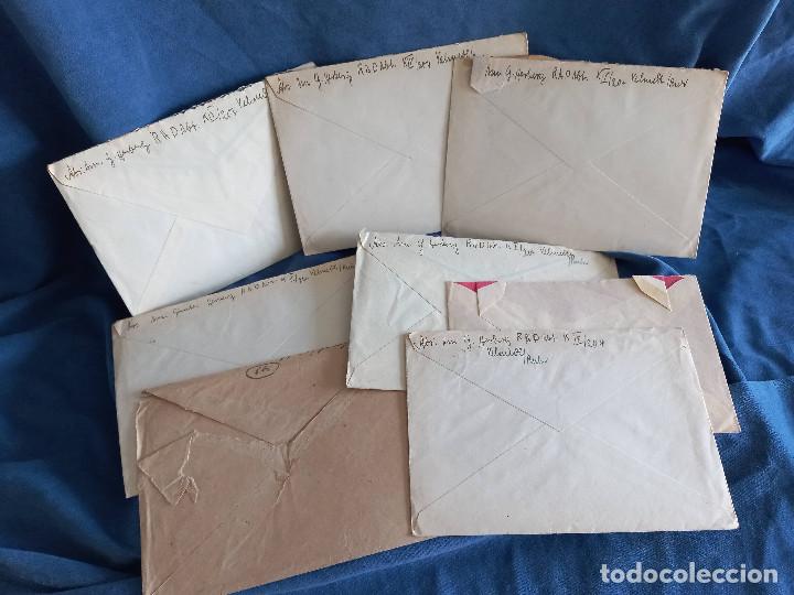 Sellos: Alemania sellos Lote 8 Cartas Alemania Segunda Guerra Mundial correspondencia circulada en 1942 - Foto 4 - 291905338