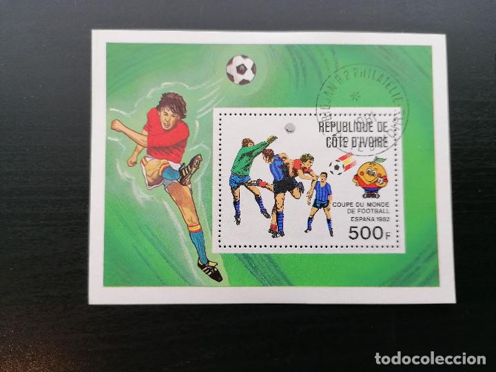 Sellos: Futbol Mundial España 1982 lote 7 sellos Hbs Hay una Mundial Argentina 78 HB usado Naranjito - Foto 11 - 292331693