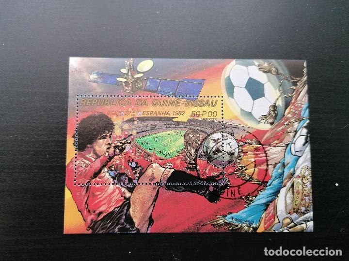 Sellos: Futbol Mundial España 1982 lote 7 sellos Hbs Hay una Mundial Argentina 78 HB usado Naranjito - Foto 12 - 292331693