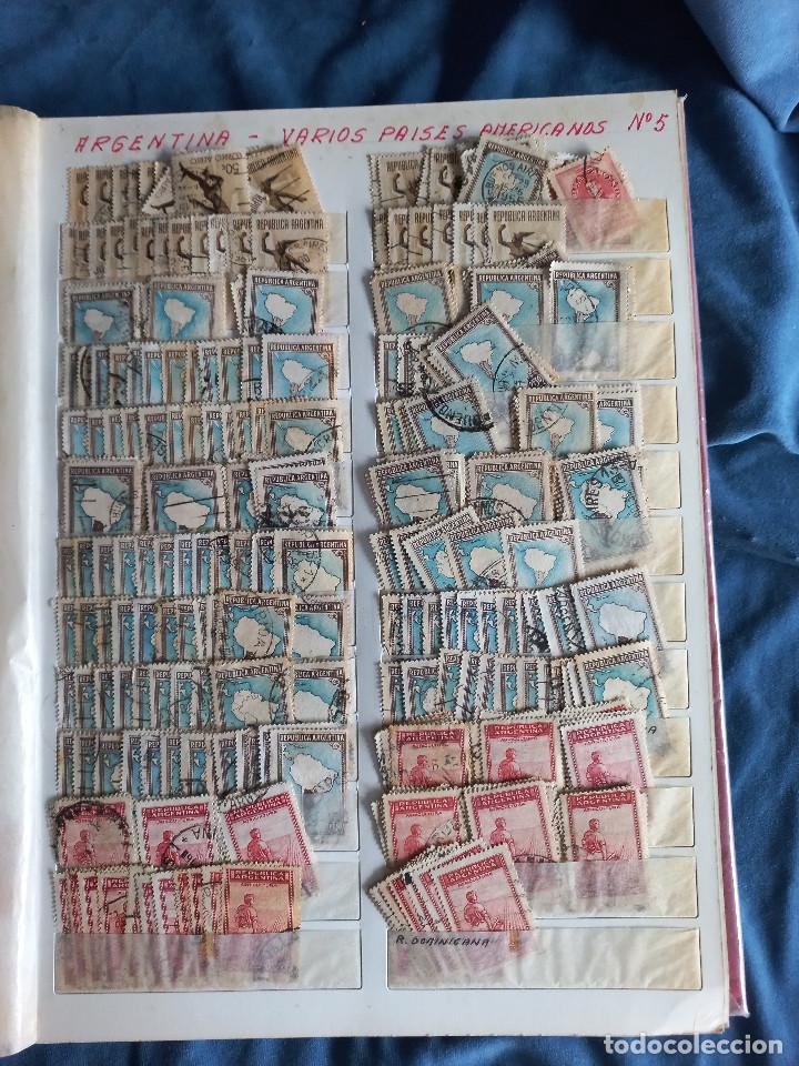 Sellos: lote sellos Argentina. Clasificador.Miles de sellos - Foto 7 - 292356088