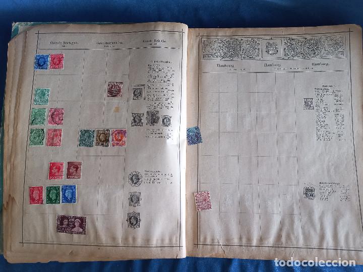 Sellos: Coleccion sellos siglo XIX en album Original - Foto 8 - 292582758