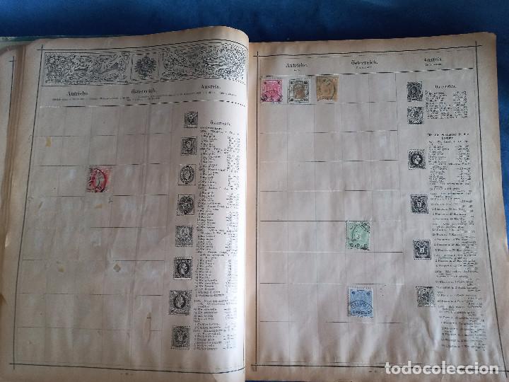 Sellos: Coleccion sellos siglo XIX en album Original - Foto 13 - 292582758