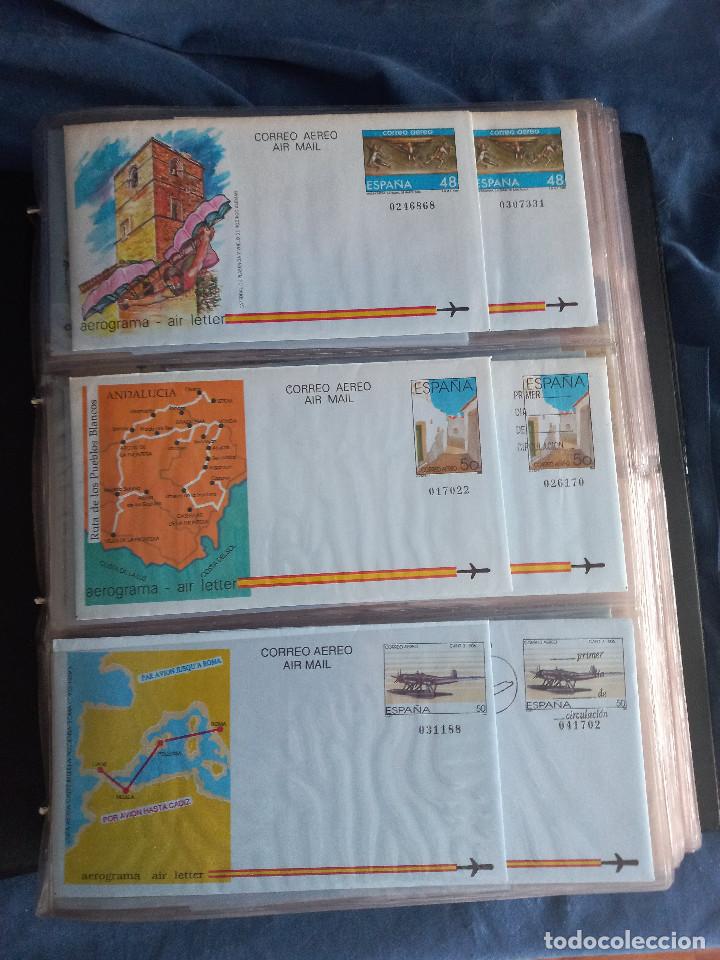 Sellos: España Lote sellos coleccion sellos, tarjetas, aerogramas, enteros postales - Foto 3 - 293612923