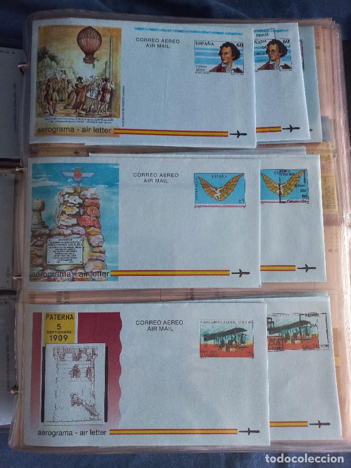 Sellos: España Lote sellos coleccion sellos, tarjetas, aerogramas, enteros postales - Foto 7 - 293612923
