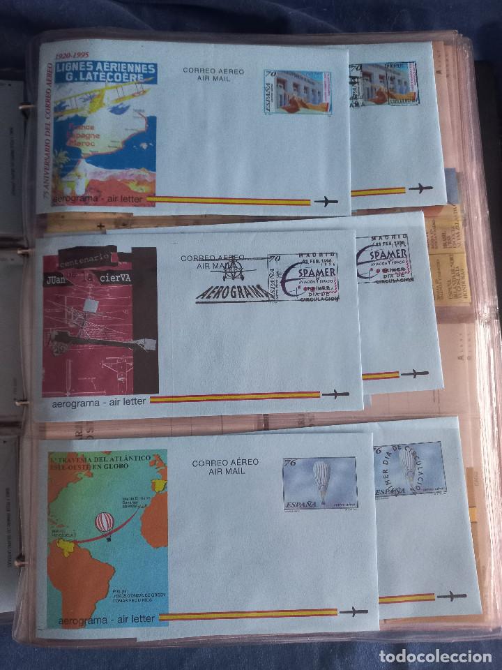 Sellos: España Lote sellos coleccion sellos, tarjetas, aerogramas, enteros postales - Foto 9 - 293612923