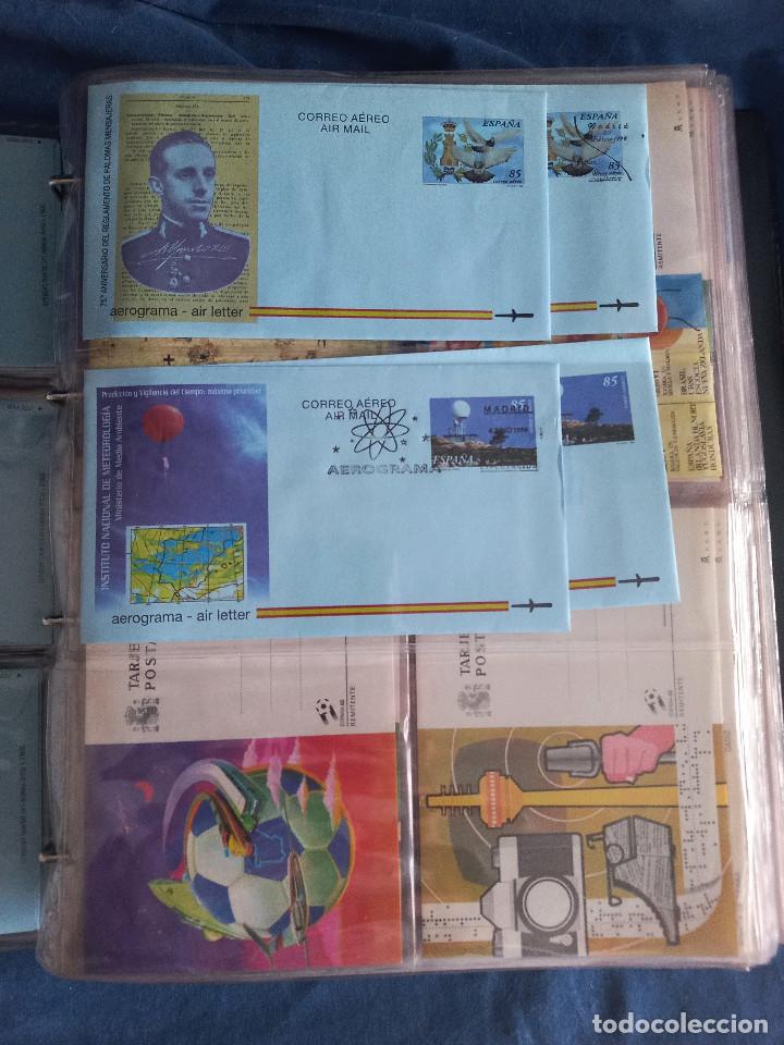Sellos: España Lote sellos coleccion sellos, tarjetas, aerogramas, enteros postales - Foto 11 - 293612923