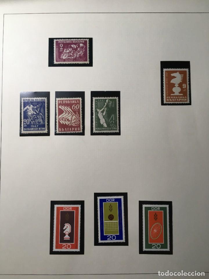 Sellos: LOTE SELLOS TEMA AJEDREZ** - Foto 2