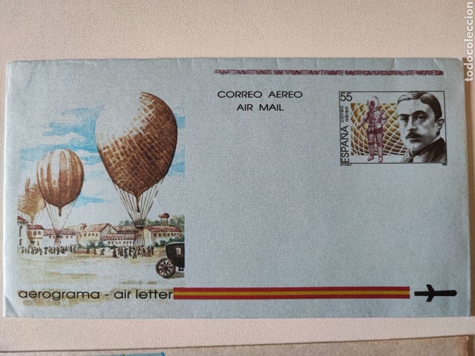 Sellos: 4sobres de correu aeri de colecci&oacute; - Foto 3