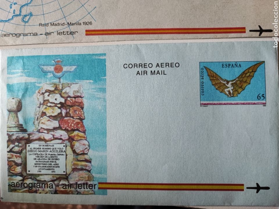 Sellos: 4sobres de correu aeri de colecci&oacute; - Foto 4