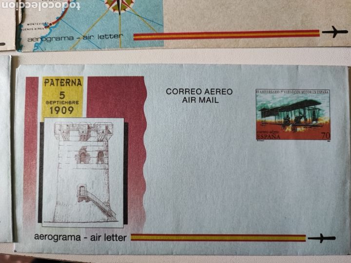 Sellos: 4sobres de correu aeri de colecci&oacute; - Foto 2