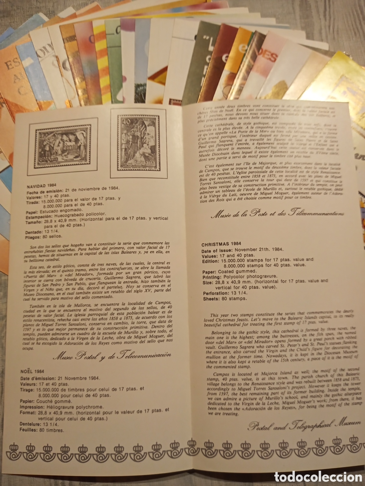 Sellos: Folletos filat&eacute;licos 1984 - Foto 3