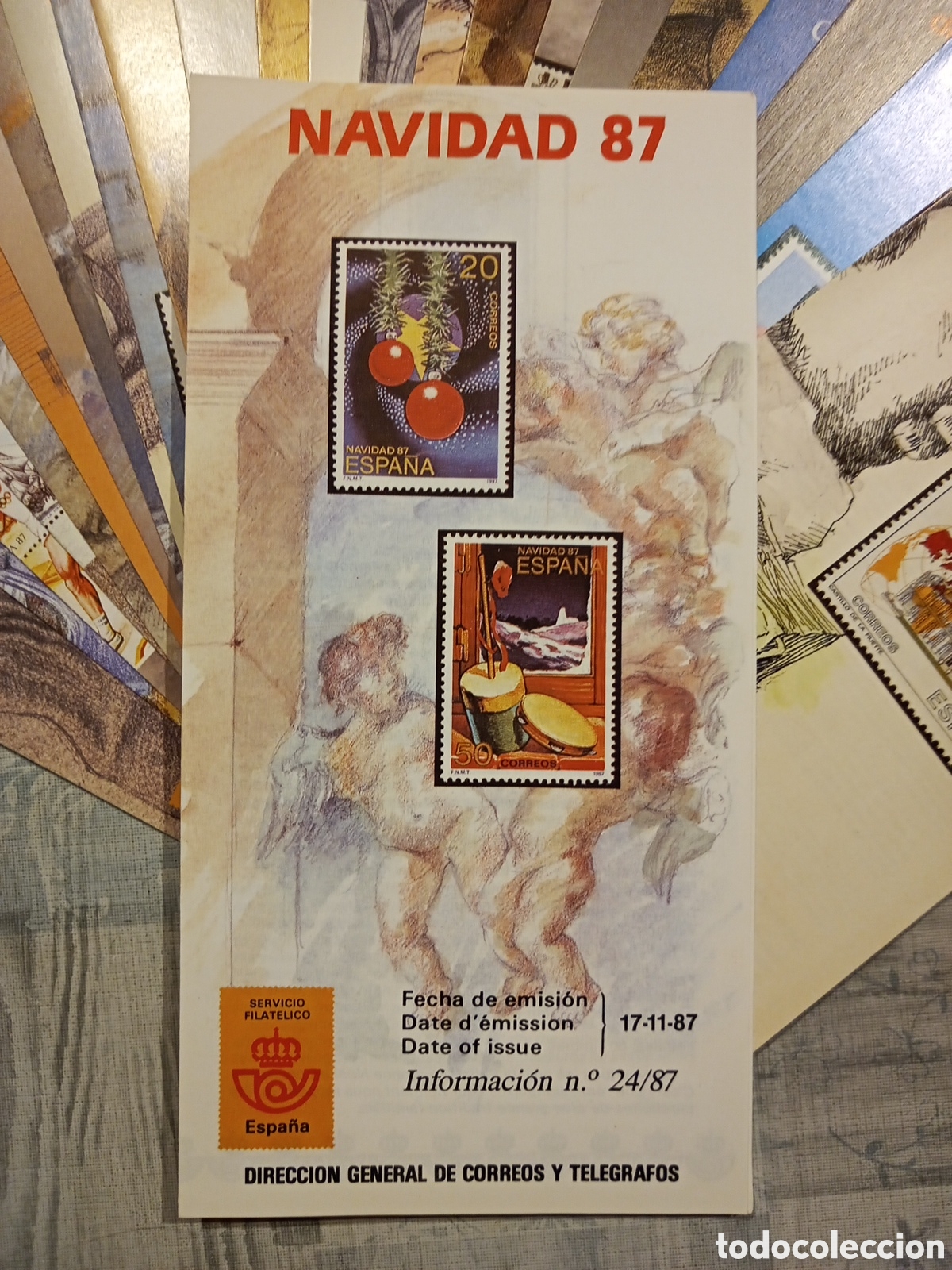 Sellos: Folletos filat&eacute;licos 1987 - Foto 2