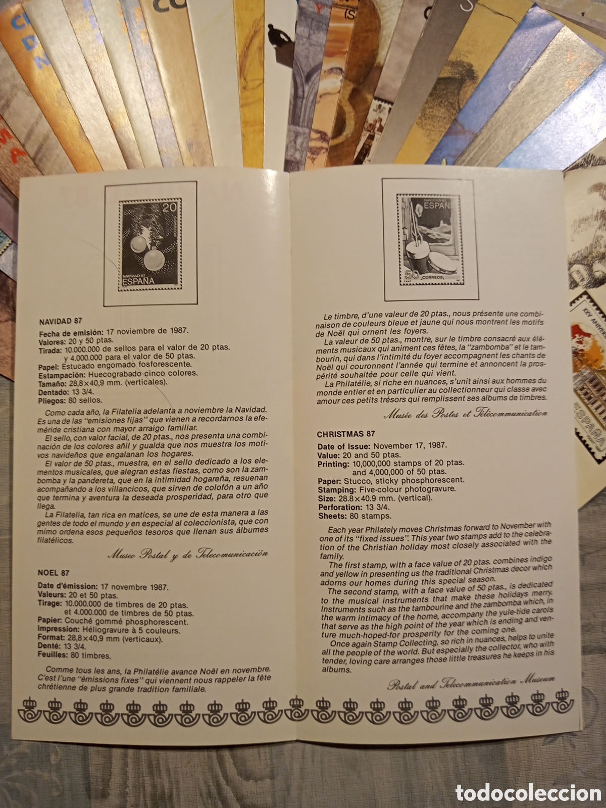 Sellos: Folletos filat&eacute;licos 1987 - Foto 3