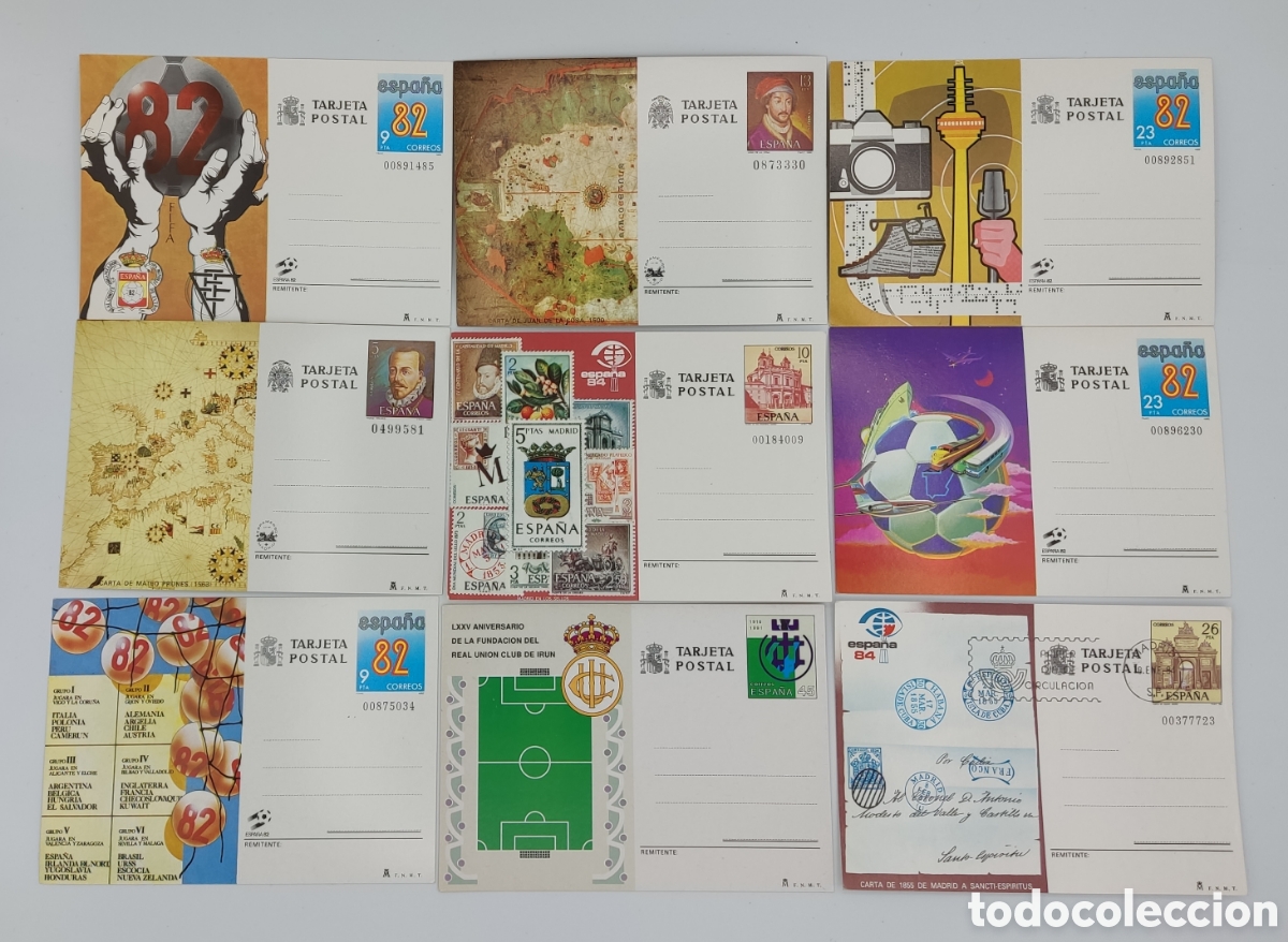 Sellos: Colecci&oacute;n 54 Tarjetas Postales Espa&ntilde;a - Foto 2