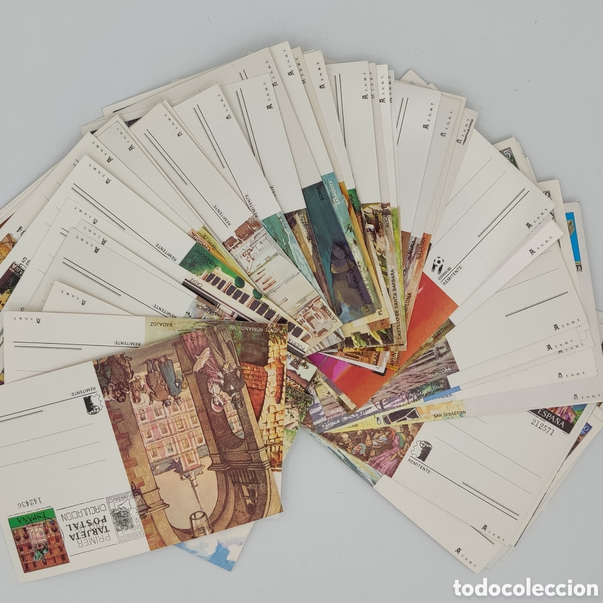 Stamps: Colecci&oacute;n 54 Tarjetas Postales Espa&ntilde;a