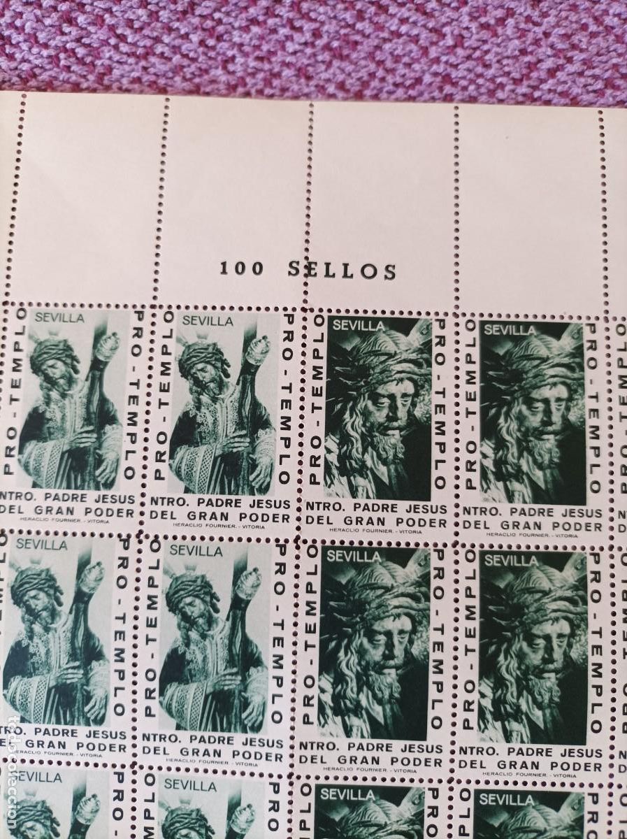 Sellos: 100 sellos Pro-Templo Gran Poder - Foto 8