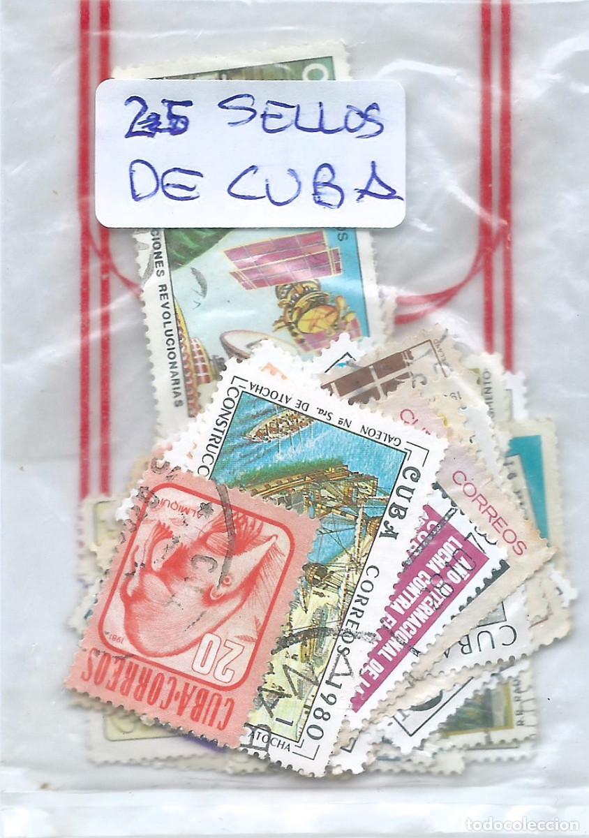 Sellos: 25 sellos de Cuba 2 - Foto 1