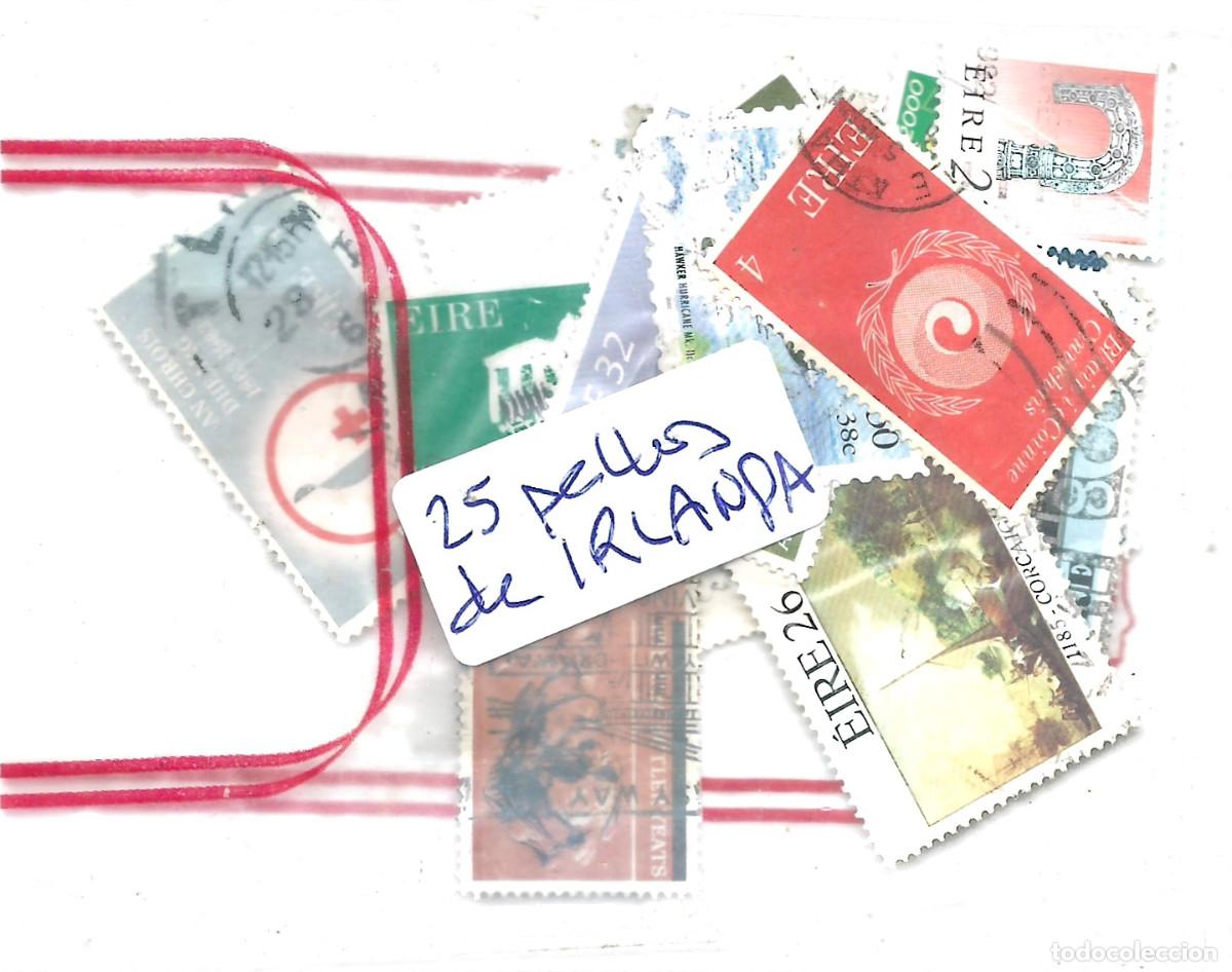 Sellos: 25 sellos de Irlanda - Foto 1