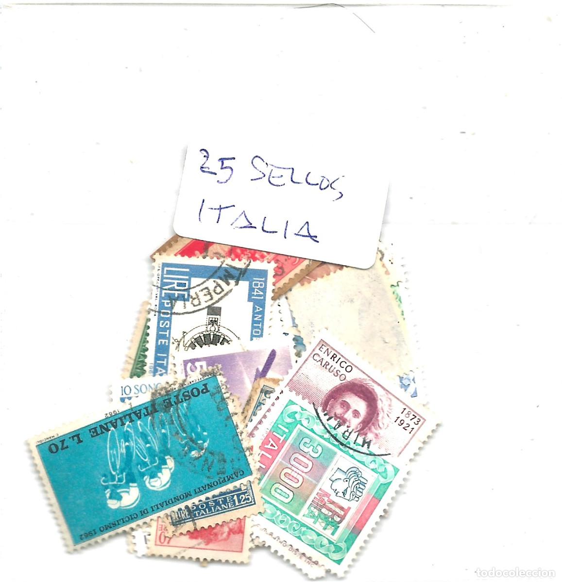 Sellos: 25 SELLOS DE ITALIA - Foto 1