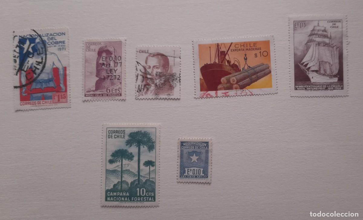 Sellos: LOTE DE SELLOS DE CHILE - Foto 1