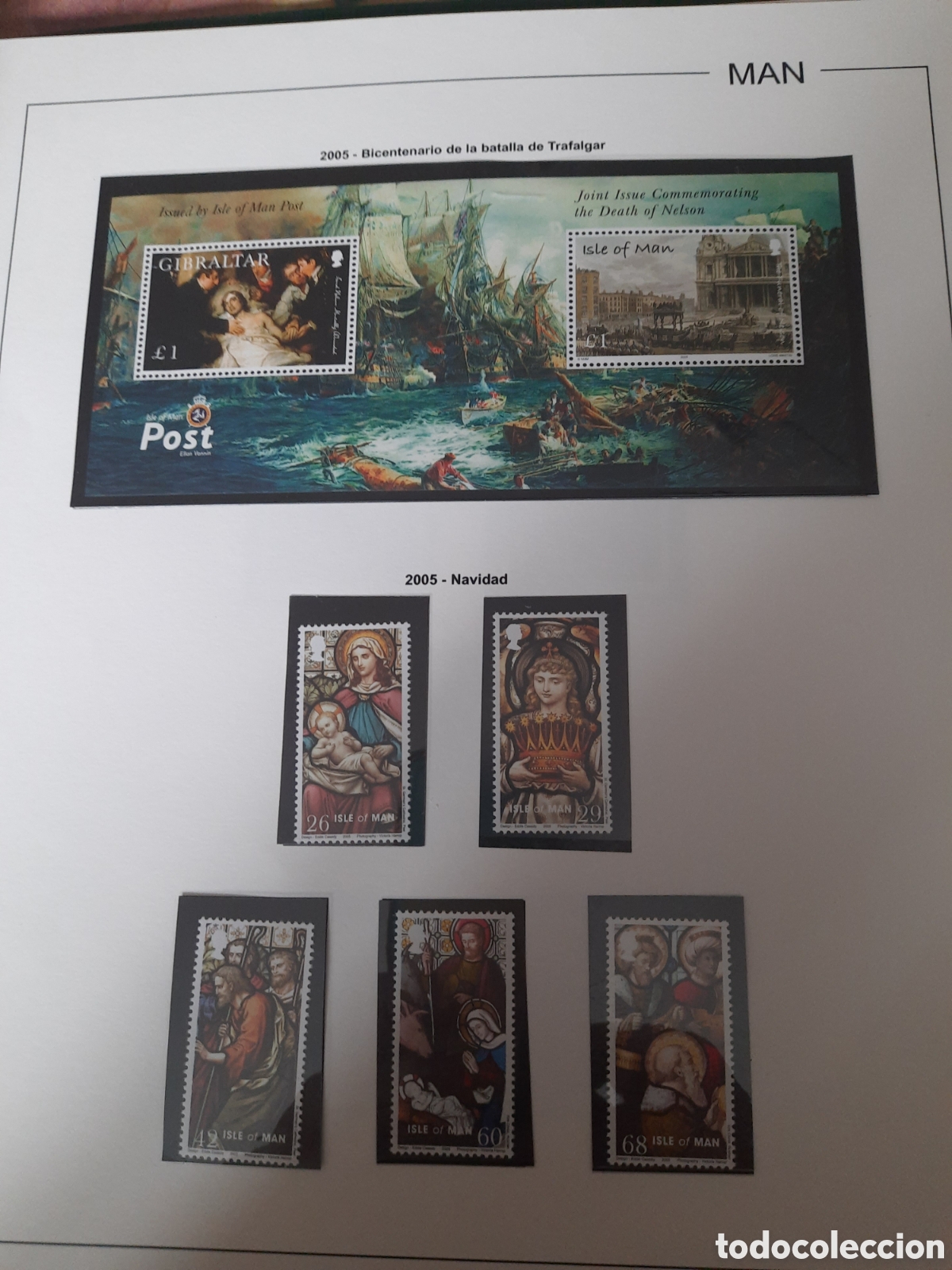 Sellos: Colecci&oacute;n de sellos ISLA DE MAN - Foto 1