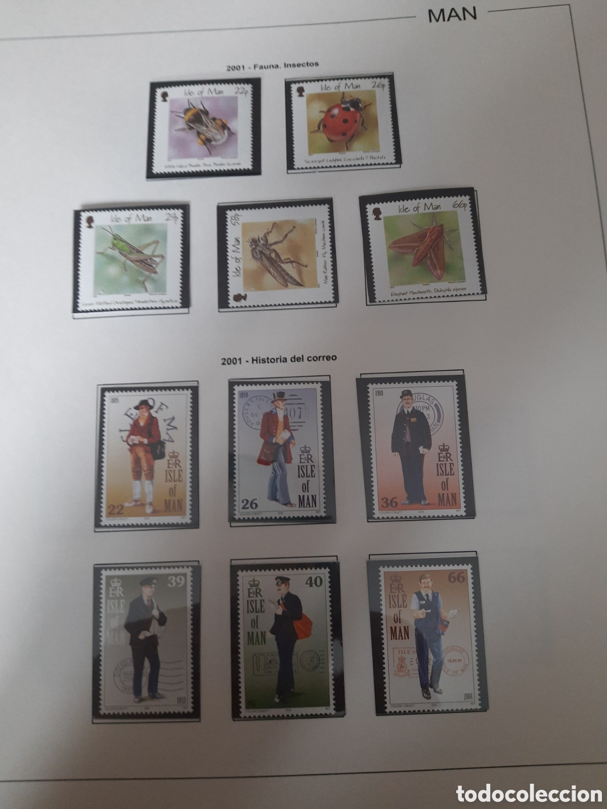 Sellos: Colecci&oacute;n de sellos ISLA DE MAN - Foto 4