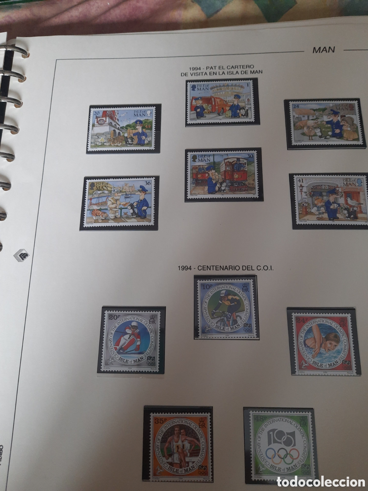 Sellos: Colecci&oacute;n de sellos ISLA DE MAN - Foto 12