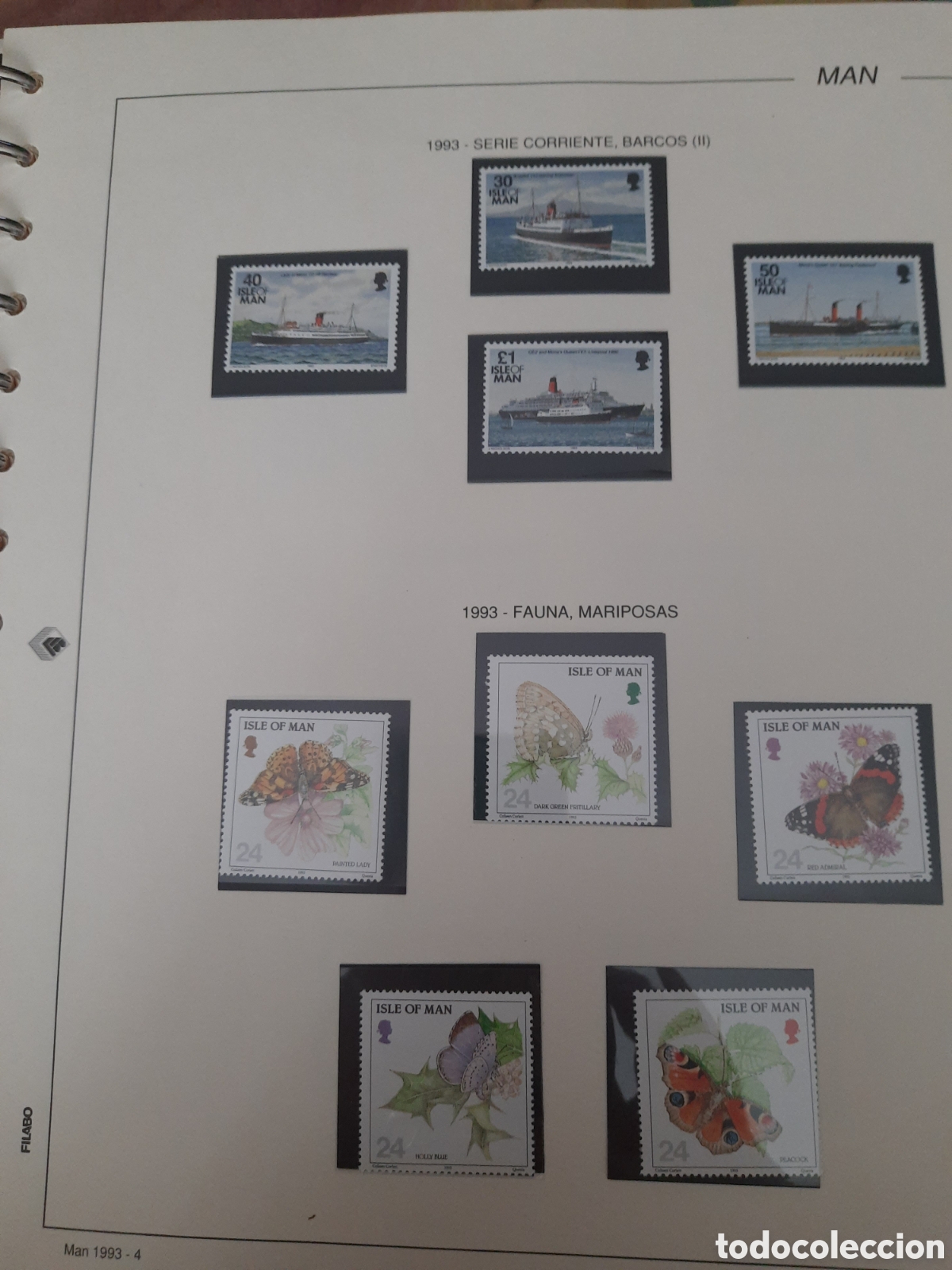 Sellos: Colecci&oacute;n de sellos ISLA DE MAN - Foto 17