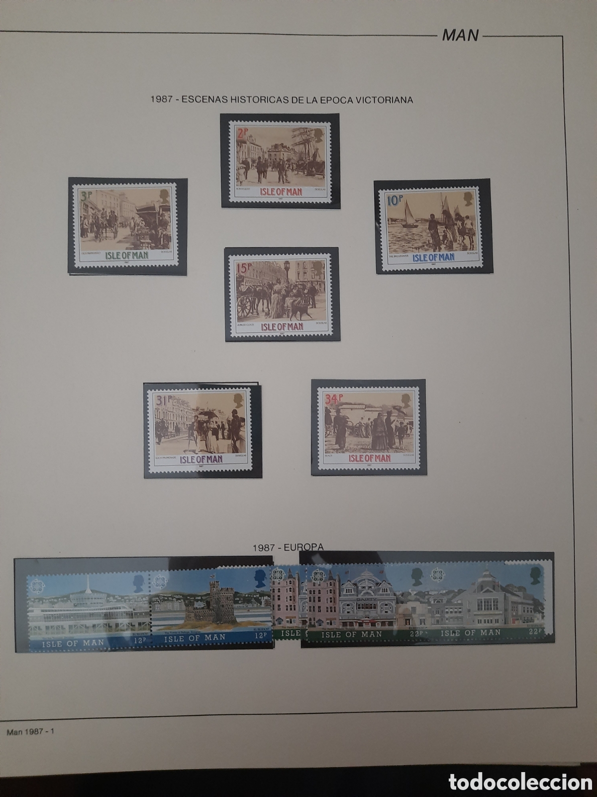 Sellos: Colecci&oacute;n de sellos ISLA DE MAN - Foto 20