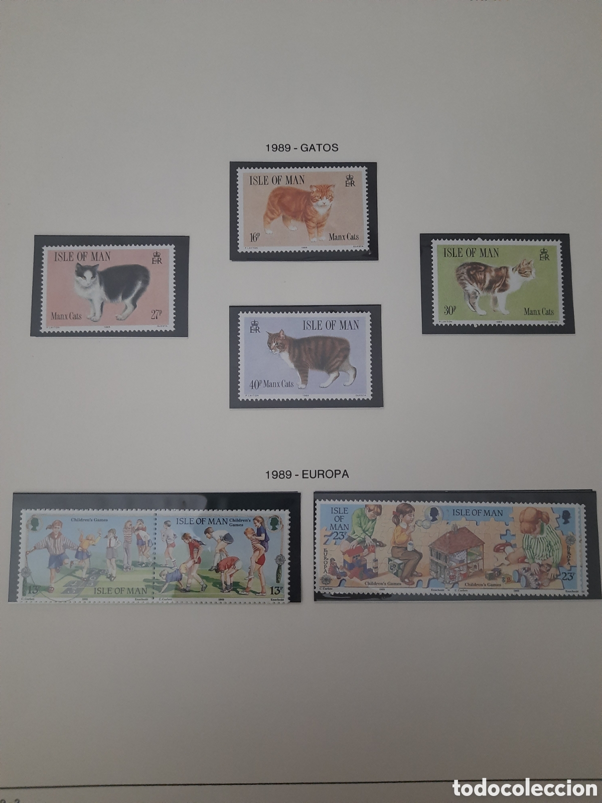 Sellos: Colecci&oacute;n de sellos ISLA DE MAN - Foto 21