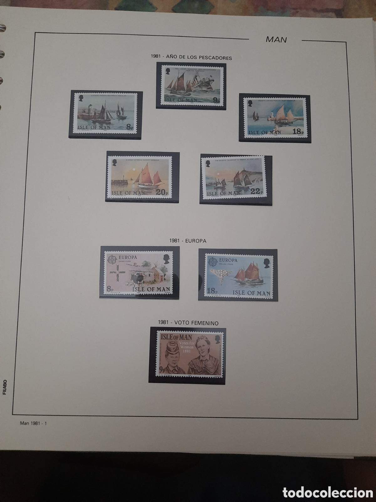 Sellos: Colecci&oacute;n de sellos ISLA DE MAN - Foto 24