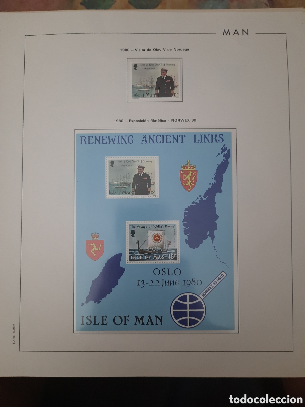 Sellos: Colecci&oacute;n de sellos ISLA DE MAN - Foto 25