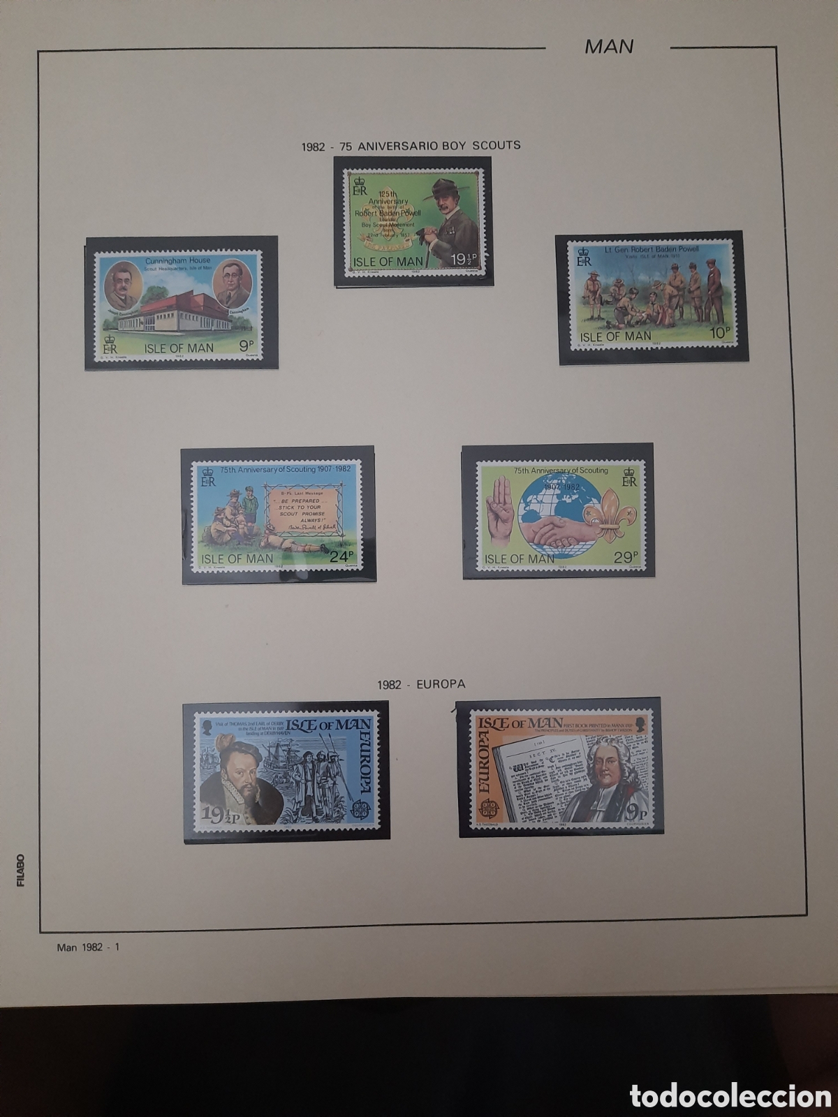 Sellos: Colecci&oacute;n de sellos ISLA DE MAN - Foto 26