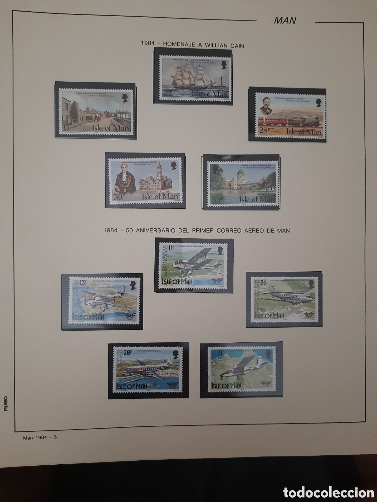 Sellos: Colecci&oacute;n de sellos ISLA DE MAN - Foto 27