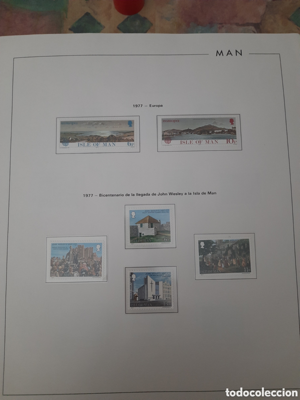 Sellos: Colecci&oacute;n de sellos ISLA DE MAN - Foto 29